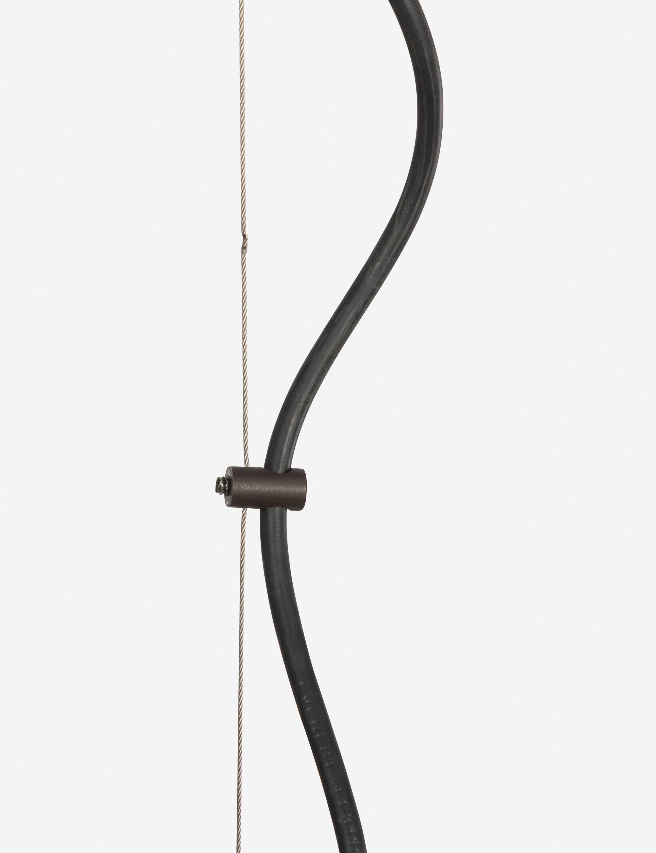 Suspension contemporain Amos en fer