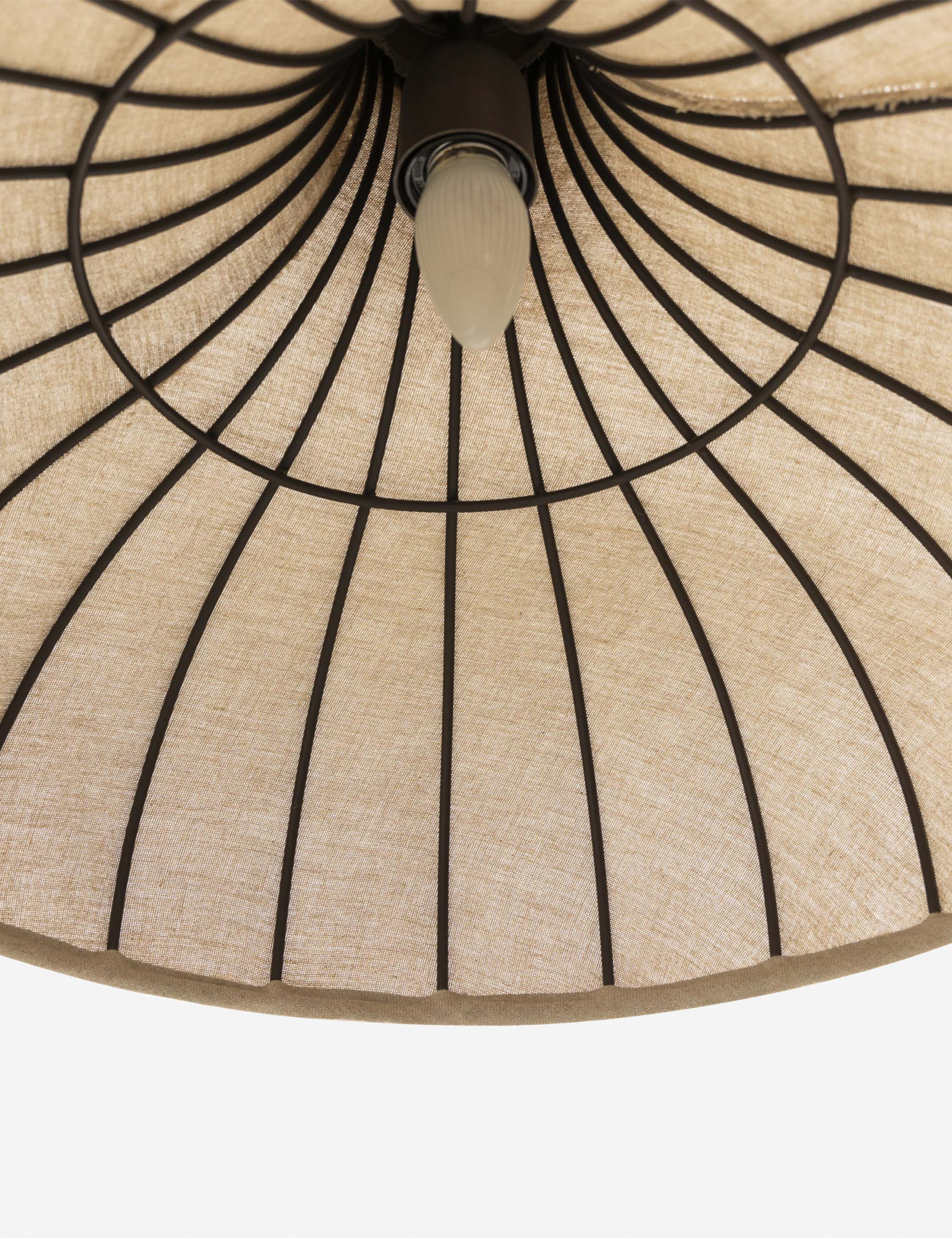 Suspension contemporain Amos en fer
