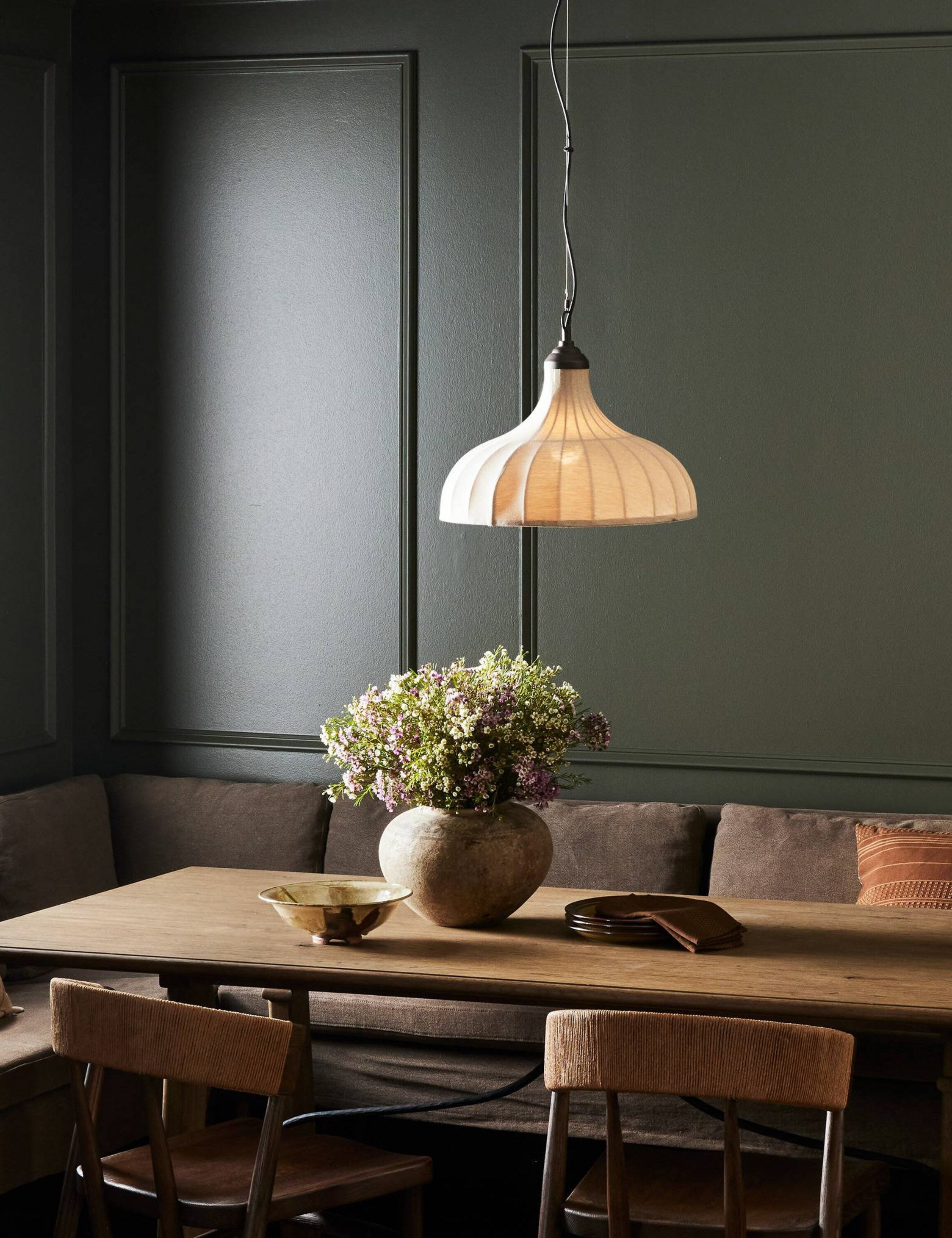 Suspension contemporain Amos en fer