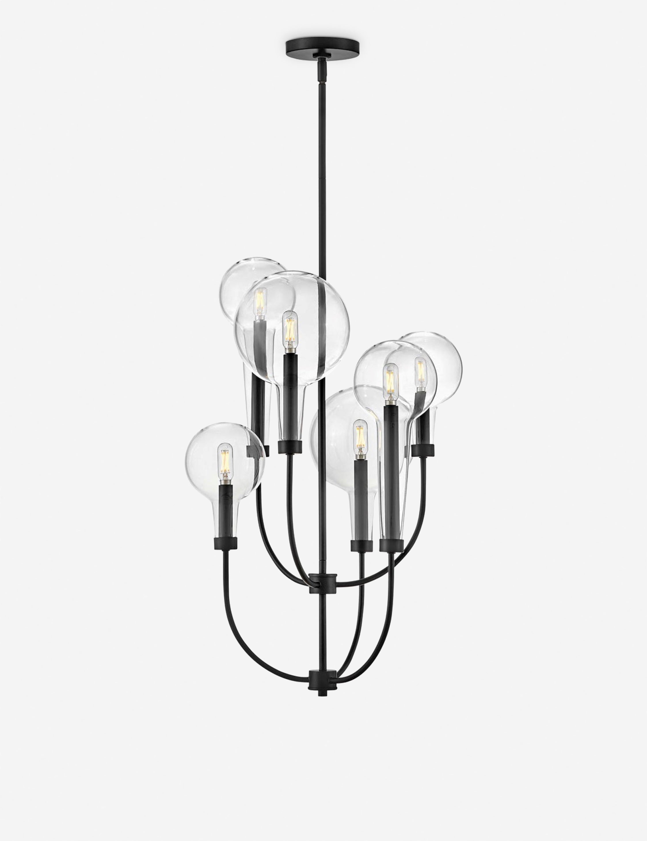 Lustre vintage Mic en noir - Noir