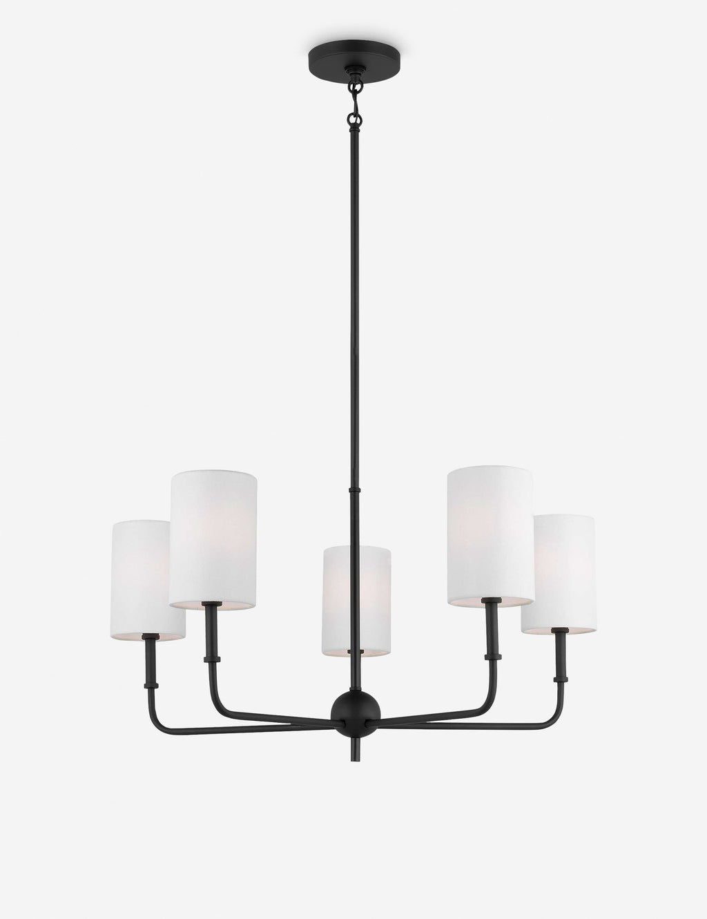 Lustre contemporain Zander en noir - Noir
