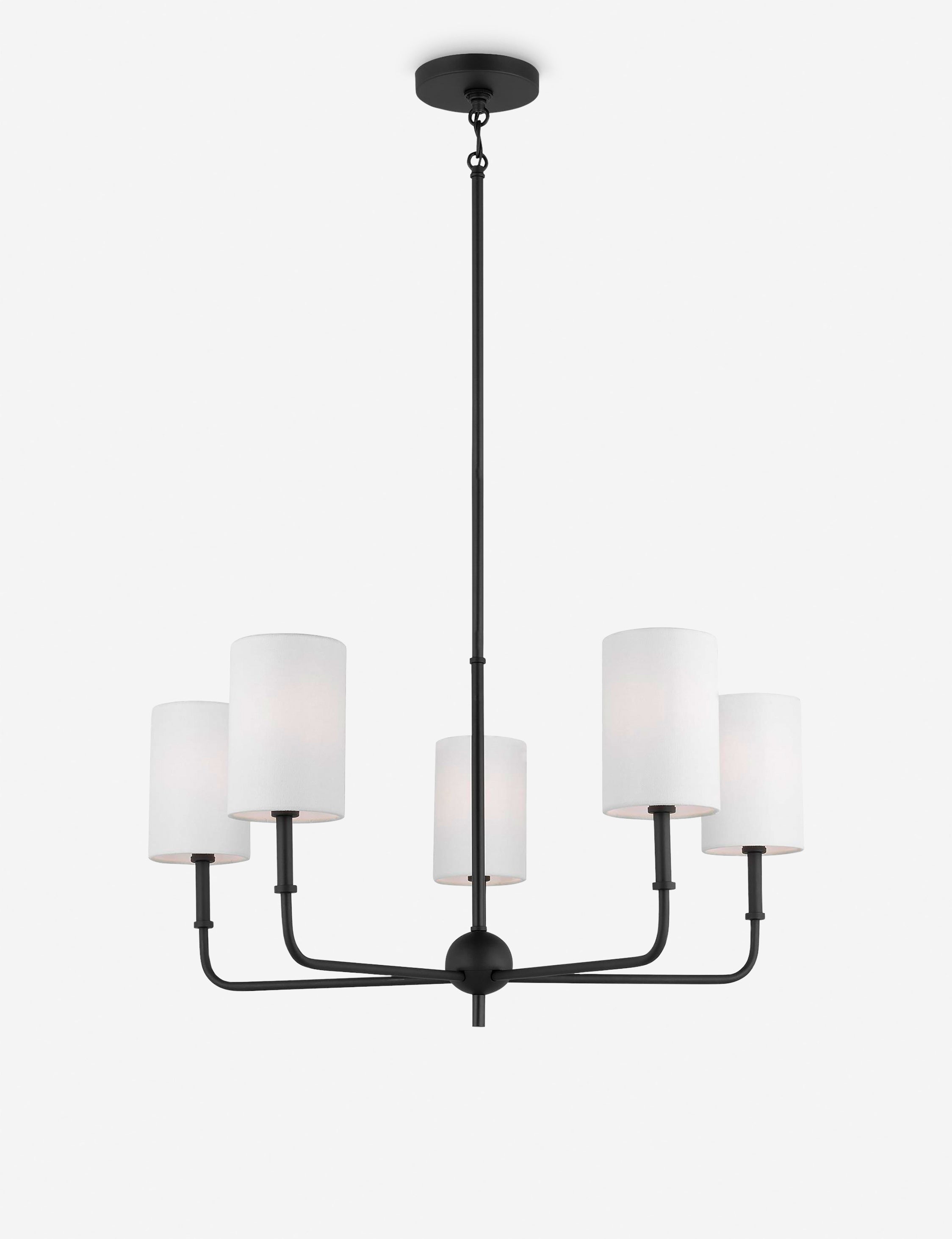 Lustre contemporain Zander en noir - Noir