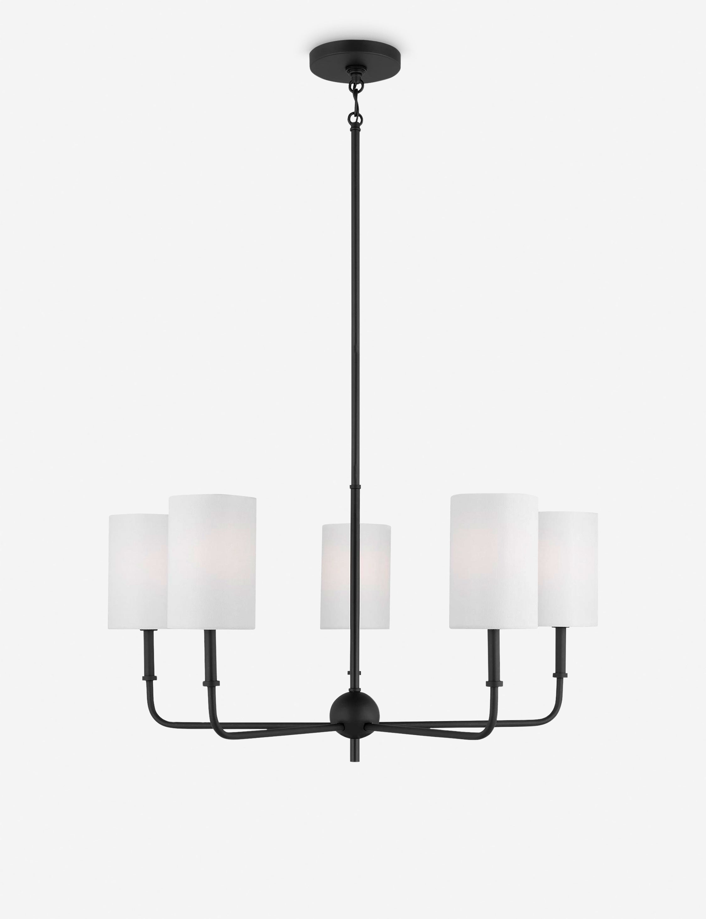 Lustre contemporain Zander en noir - Noir