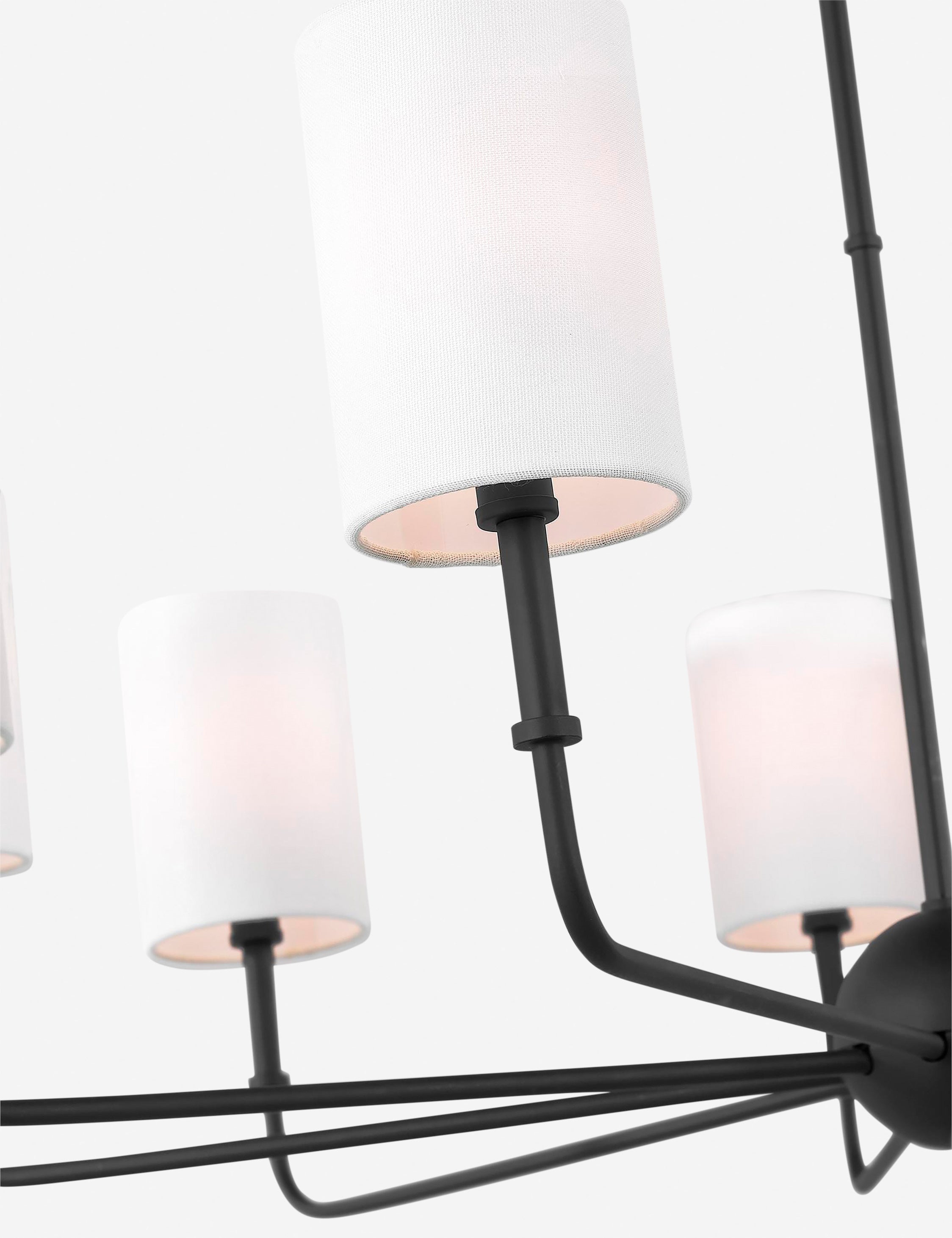 Lustre contemporain Zander en noir - Noir