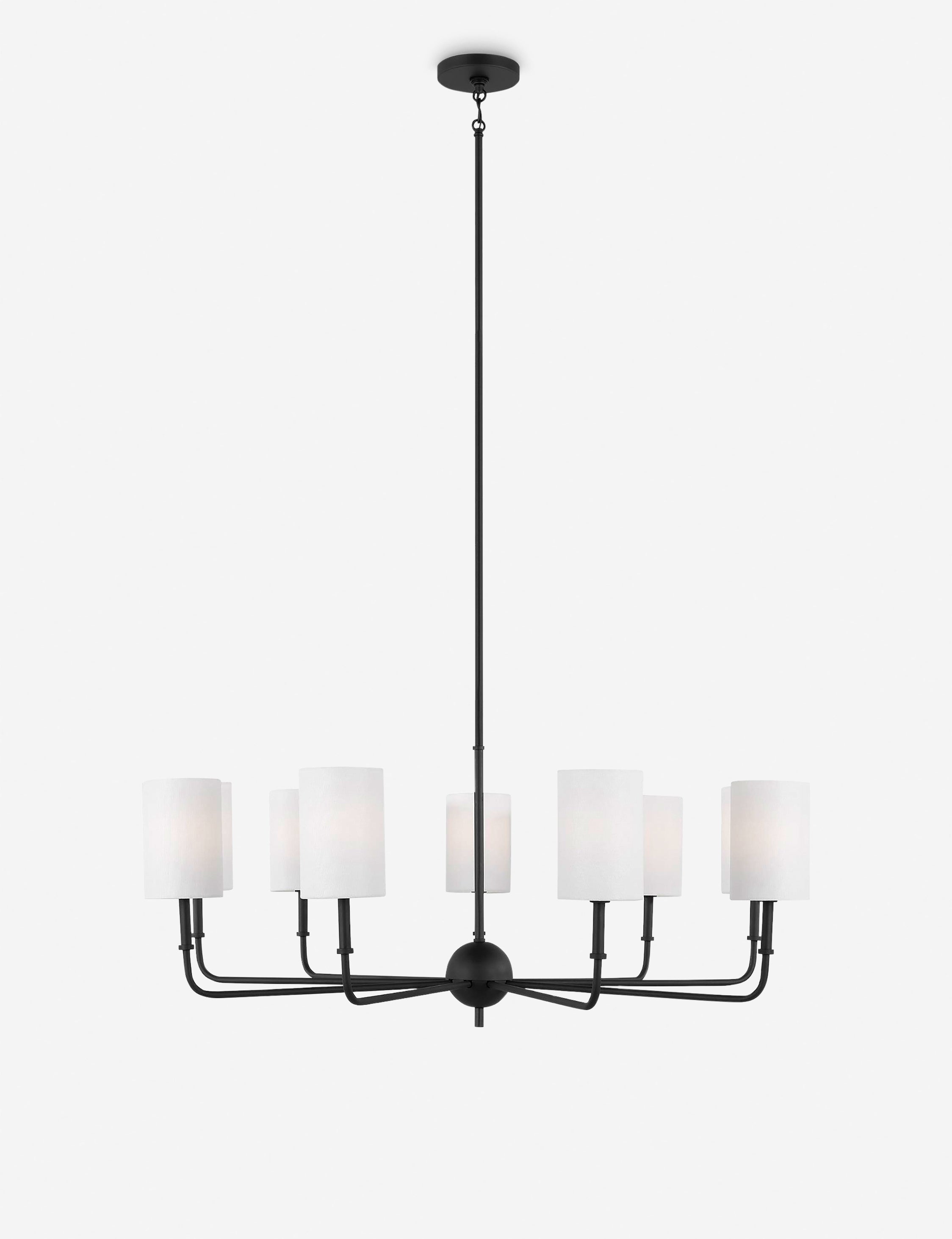 Lustre contemporain Zander en noir - Noir