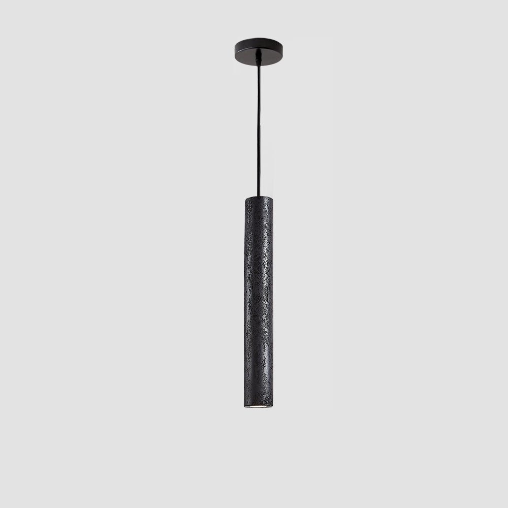 Suspension moderne Stefnir en Noir travertin
