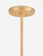 Lustre design Oban en feuille d'or vintage - Feuille d'or vintage