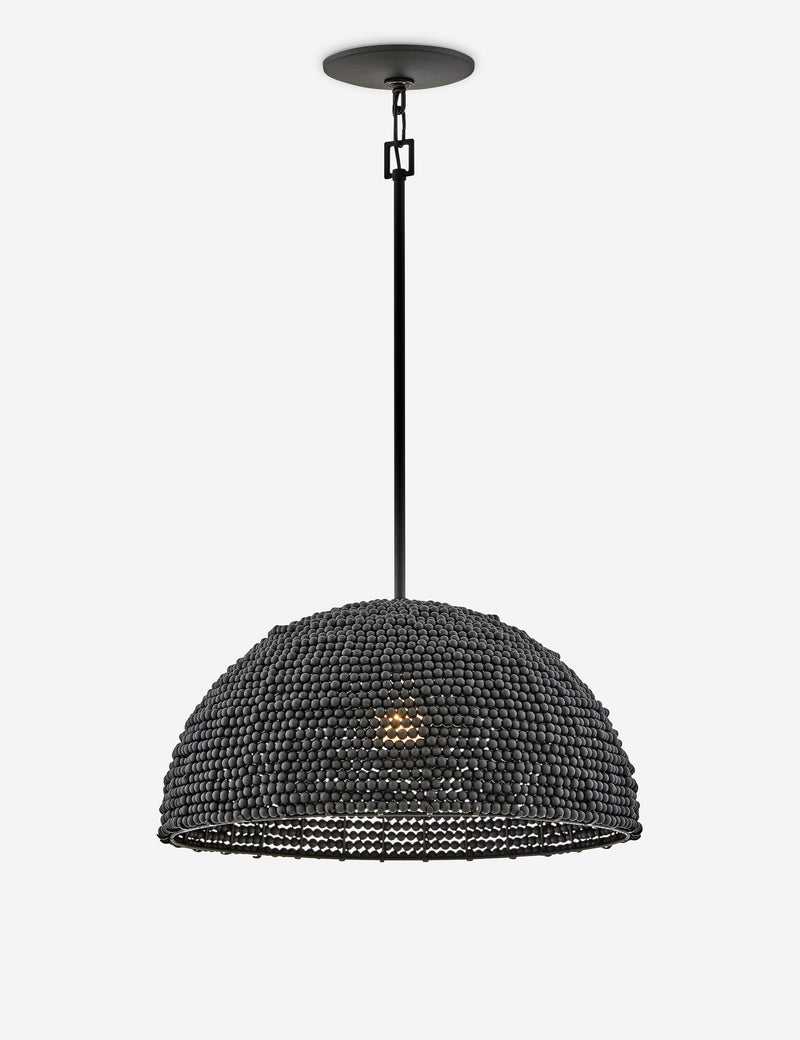 Suspension design Erie en noir - Noir