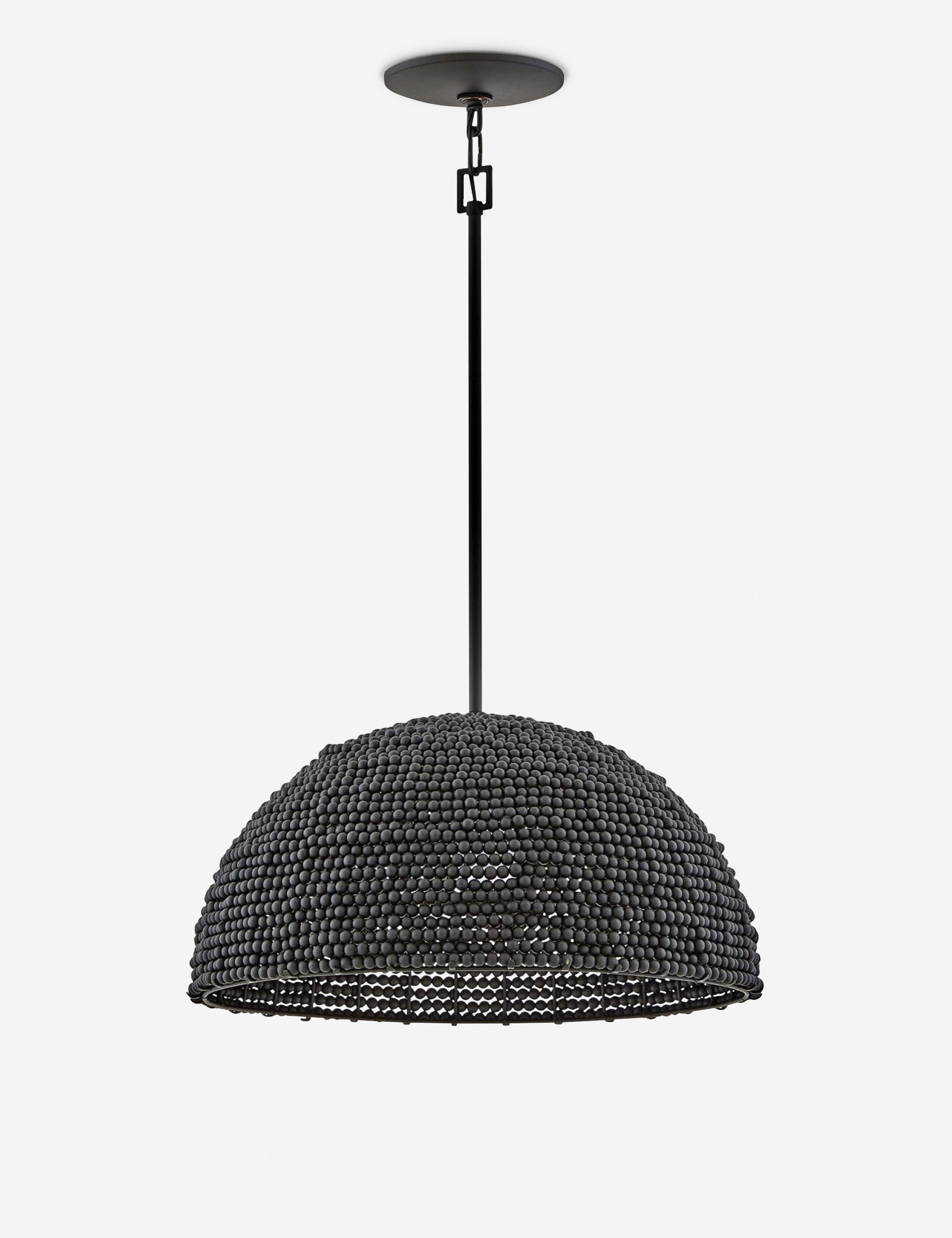 Suspension design Erie en noir - Noir