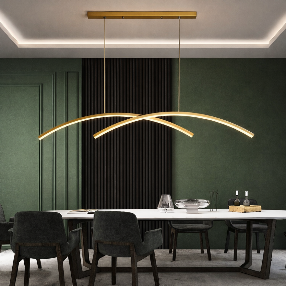 Suspension LED Arc Minimaliste