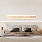 Applique murale moderne Wulfric en Travertin jaune