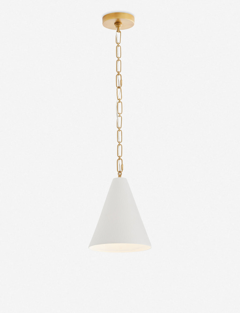 Suspension contemporain Roscoe en mat os - Mat os