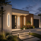 Applique Murale Extérieur LED Étanche en Métal Noir