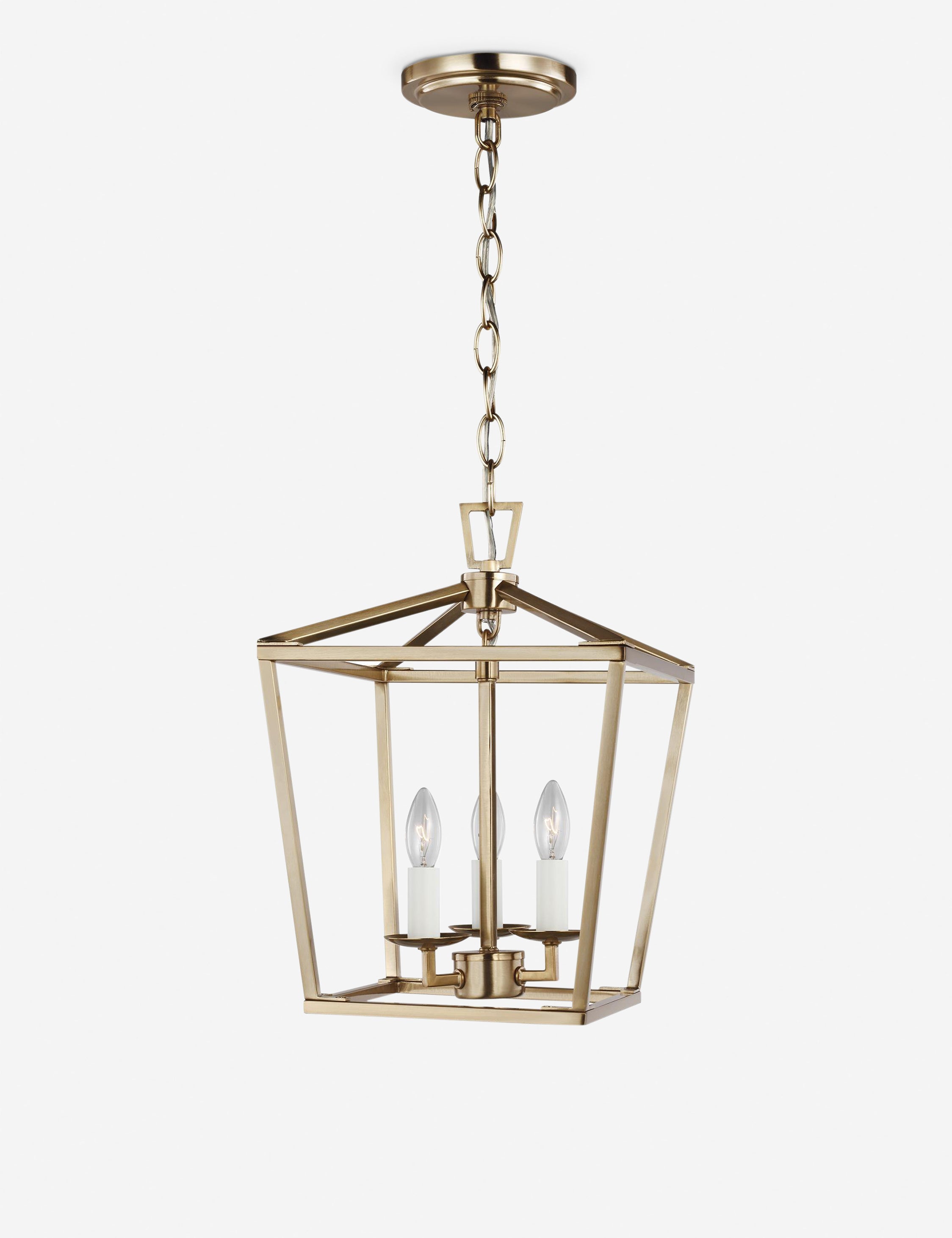 Suspension contemporain Frederik en laiton - Laiton