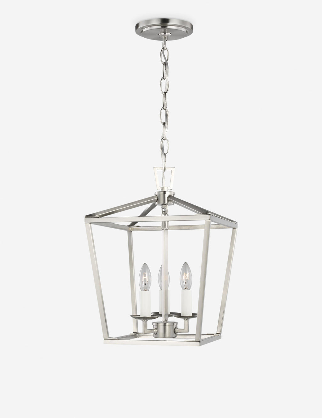 Suspension contemporain Frederik en nickel brossé - Nickel brossé