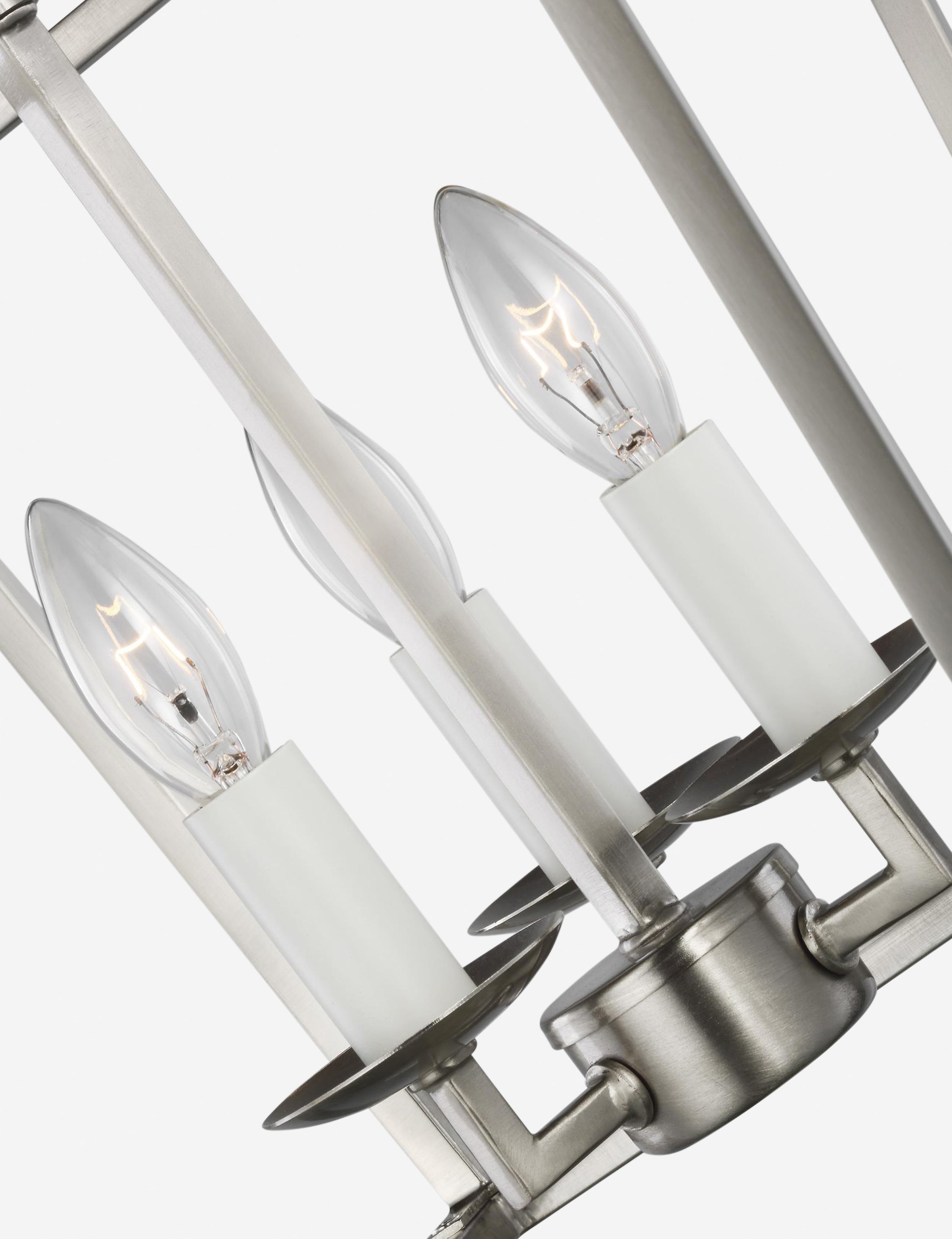 Suspension contemporain Frederik en nickel brossé - Nickel brossé
