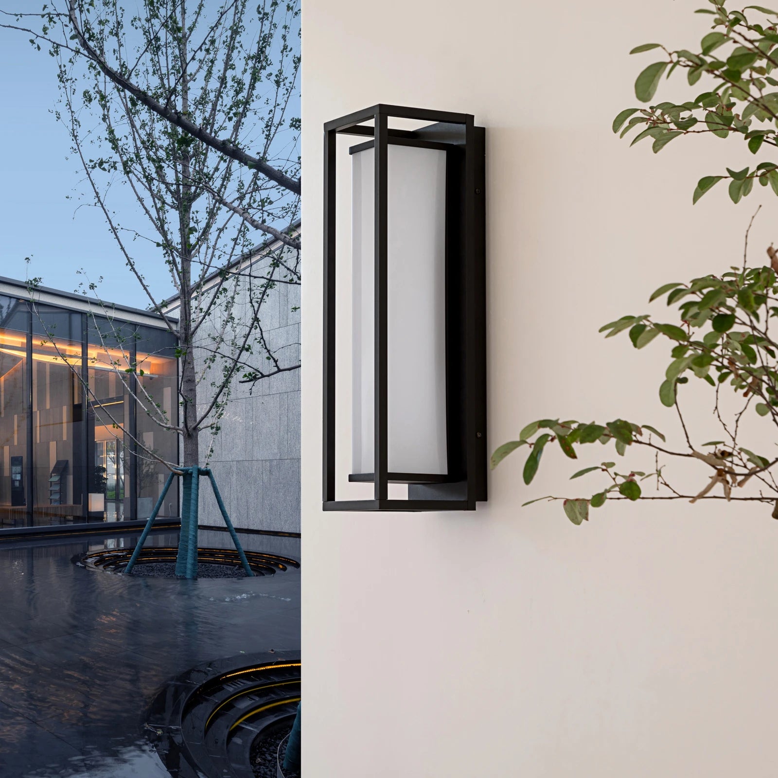 Applique Extérieur LED Cage 50 cm