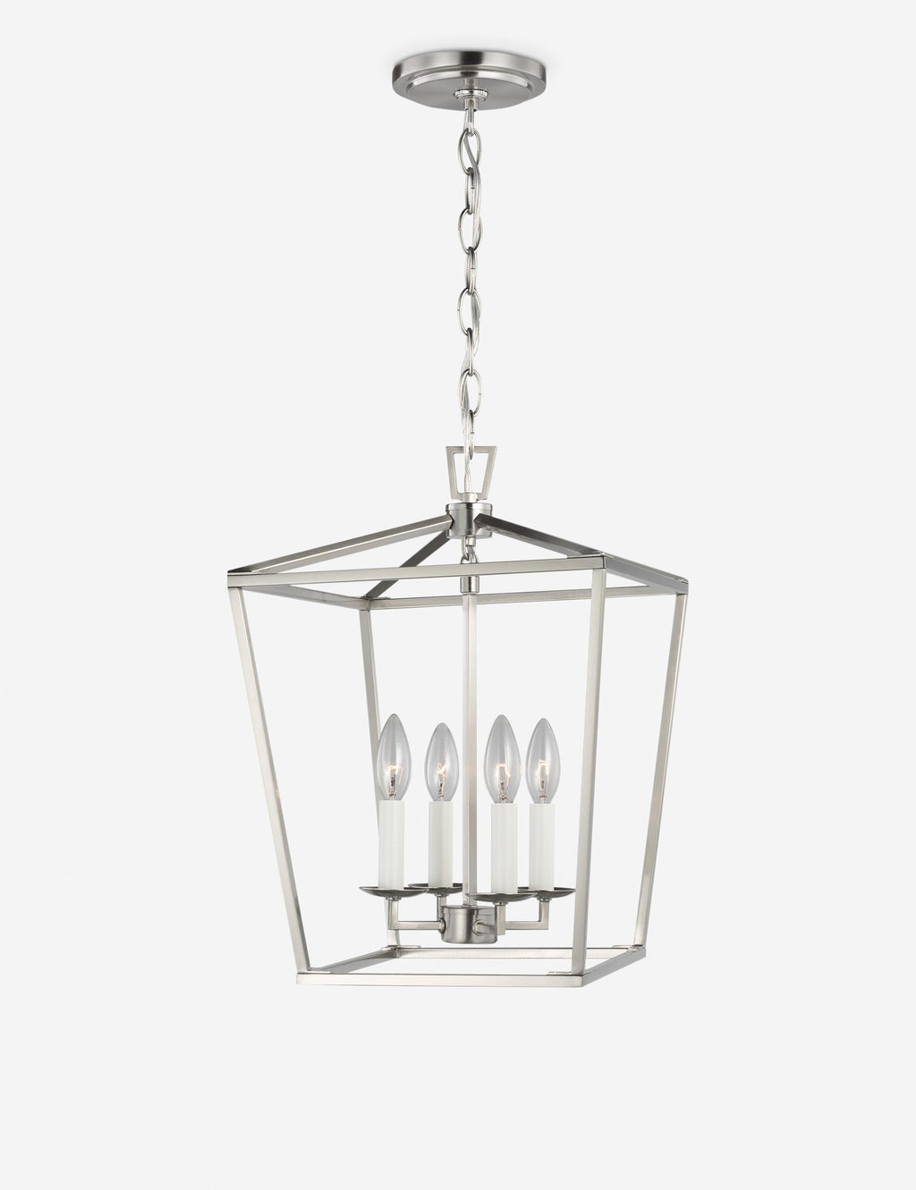 Suspension contemporain Frederik en nickel brossé - Nickel brossé