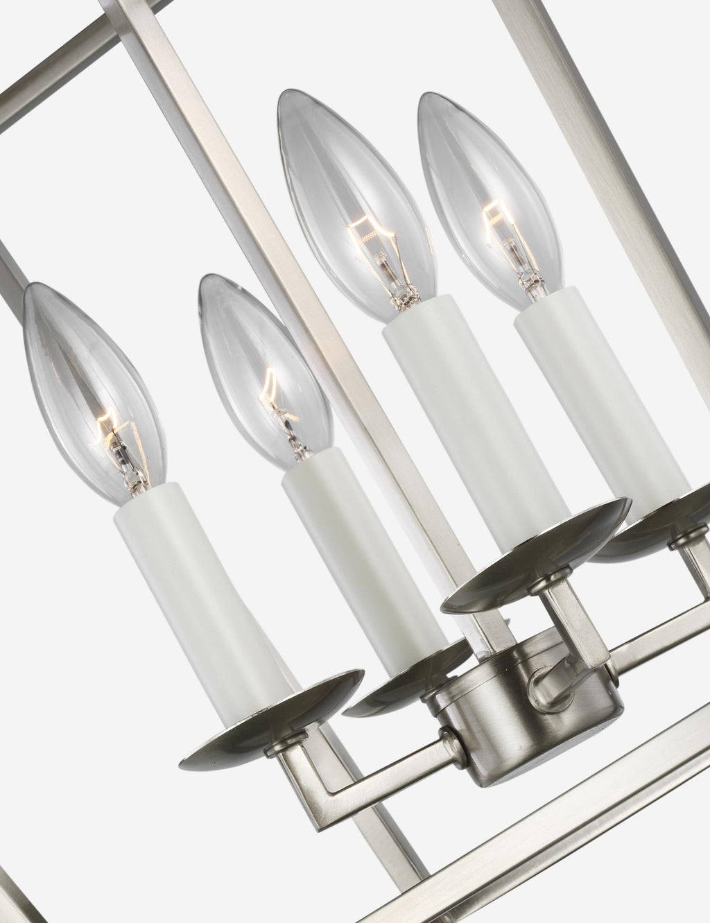 Suspension contemporain Frederik en nickel brossé - Nickel brossé