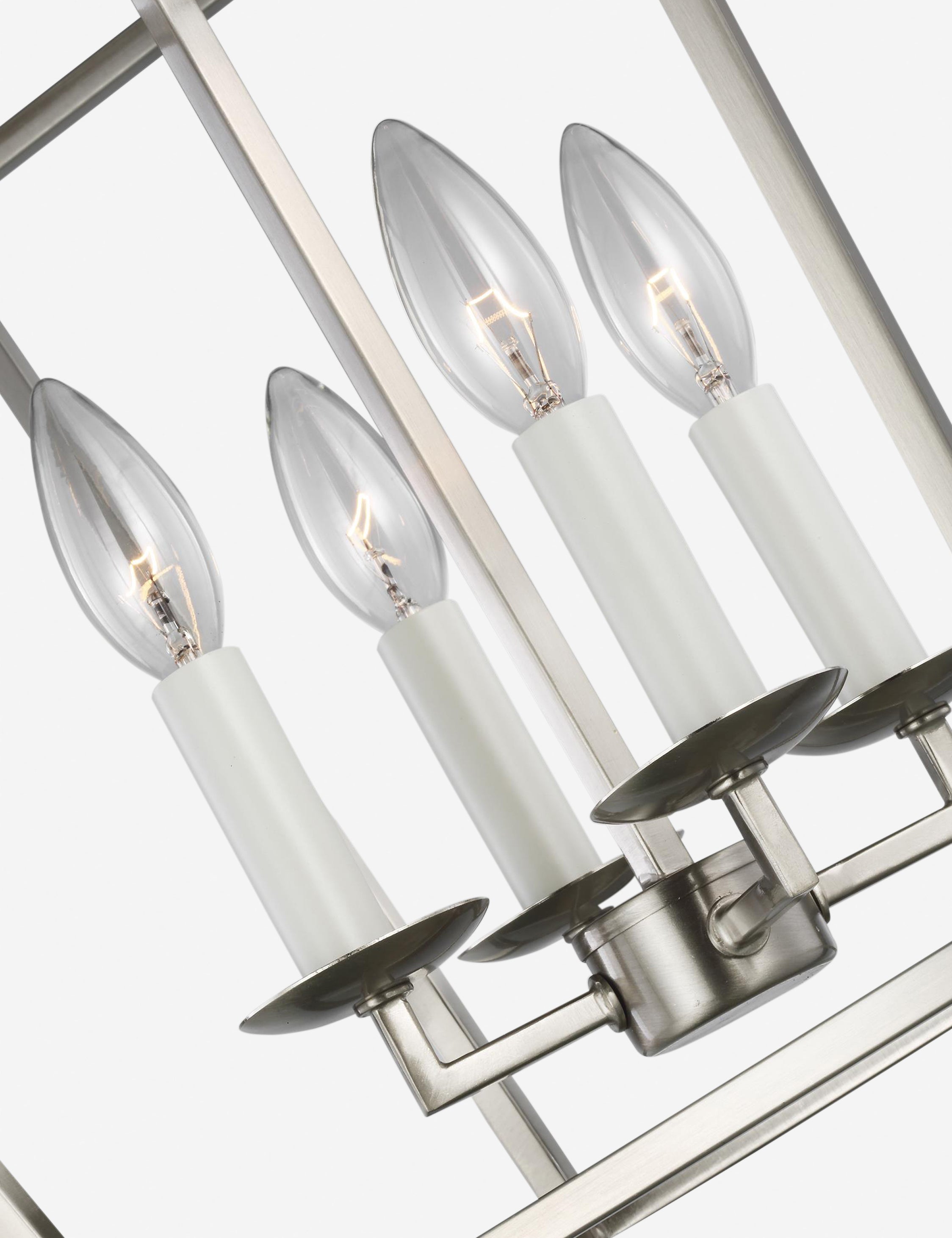 Suspension contemporain Frederik en nickel brossé - Nickel brossé
