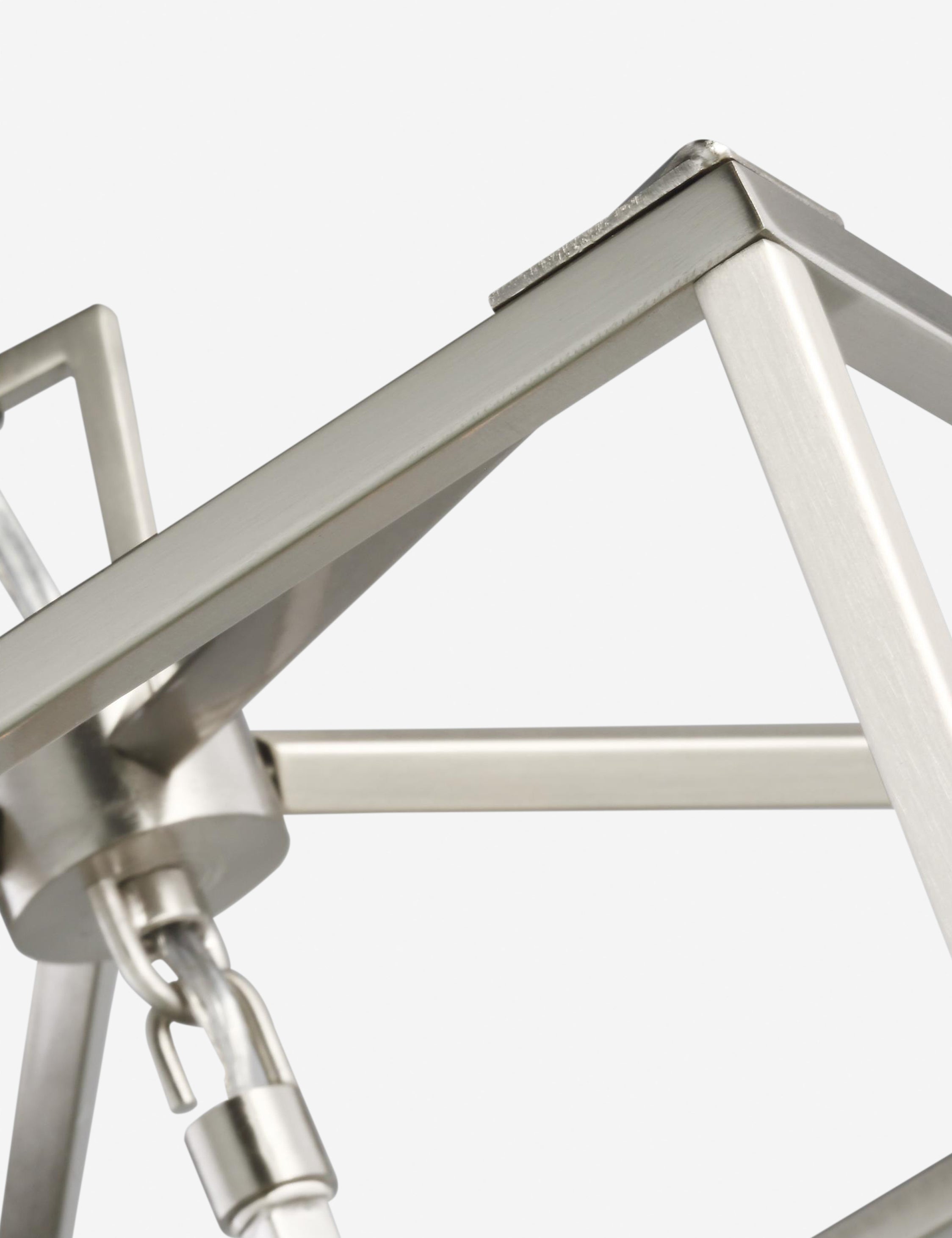 Suspension contemporain Frederik en nickel brossé - Nickel brossé