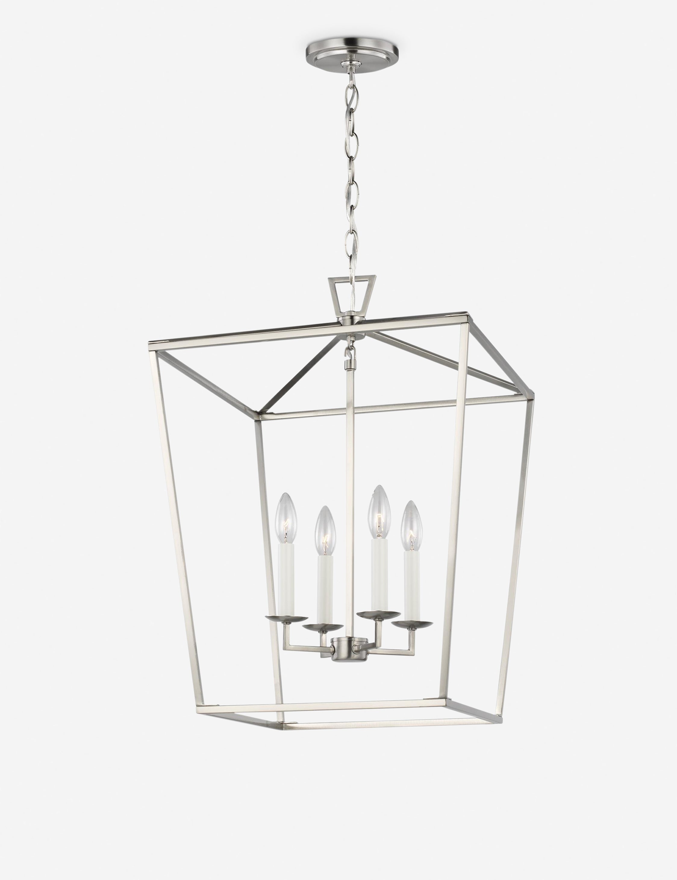Suspension contemporain Frederik en nickel brossé - Nickel brossé