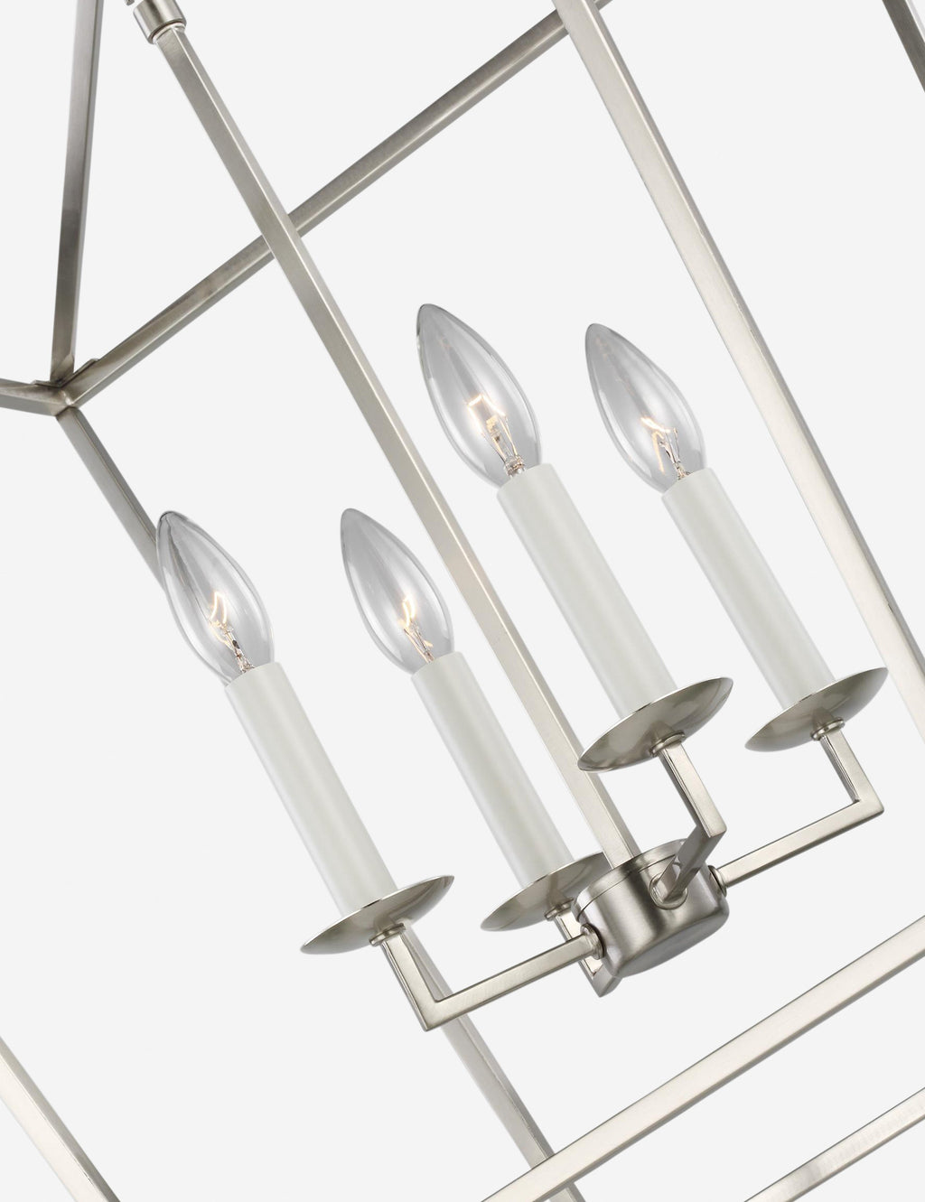 Suspension contemporain Frederik en nickel brossé - Nickel brossé