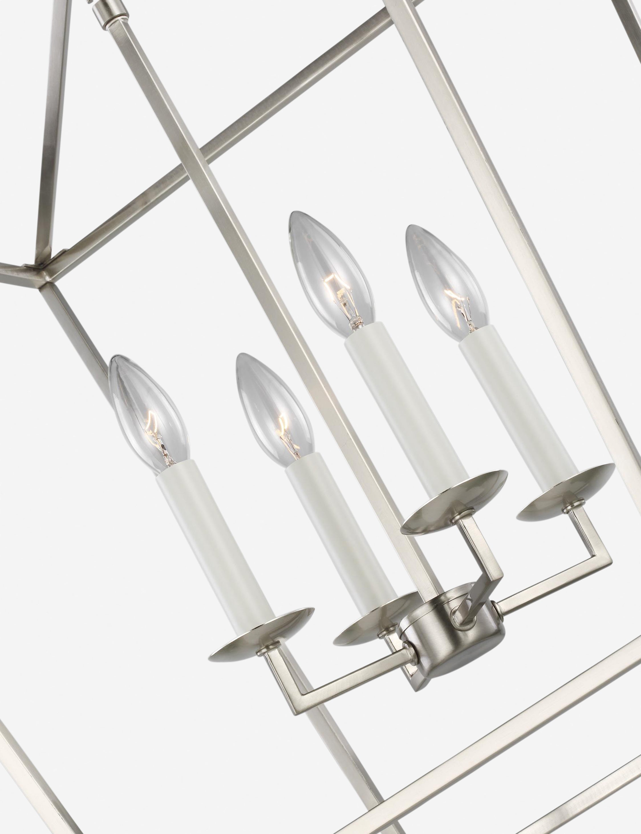 Suspension contemporain Frederik en nickel brossé - Nickel brossé
