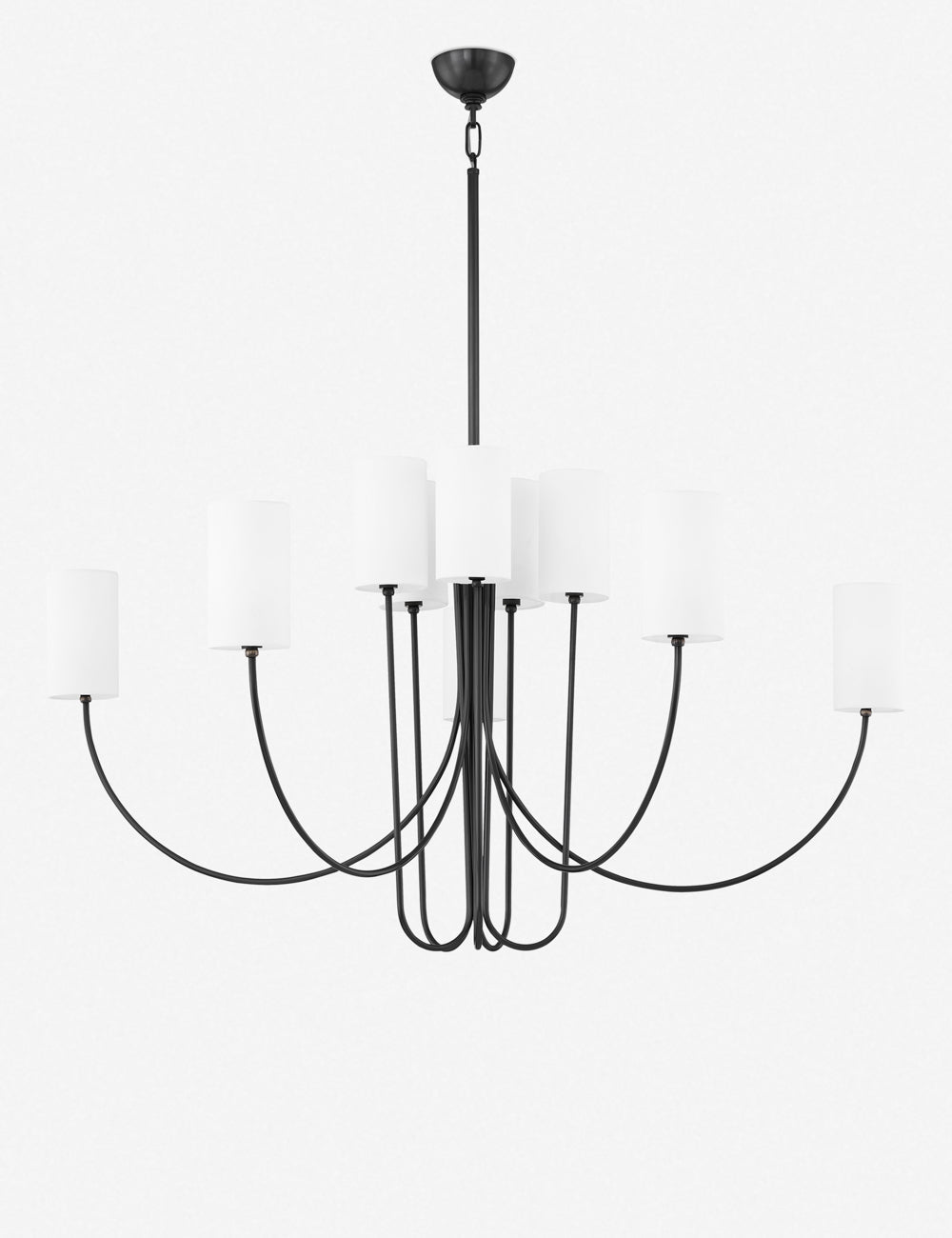 Lustre contemporain Joakim en ancien bronze - Ancien bronze