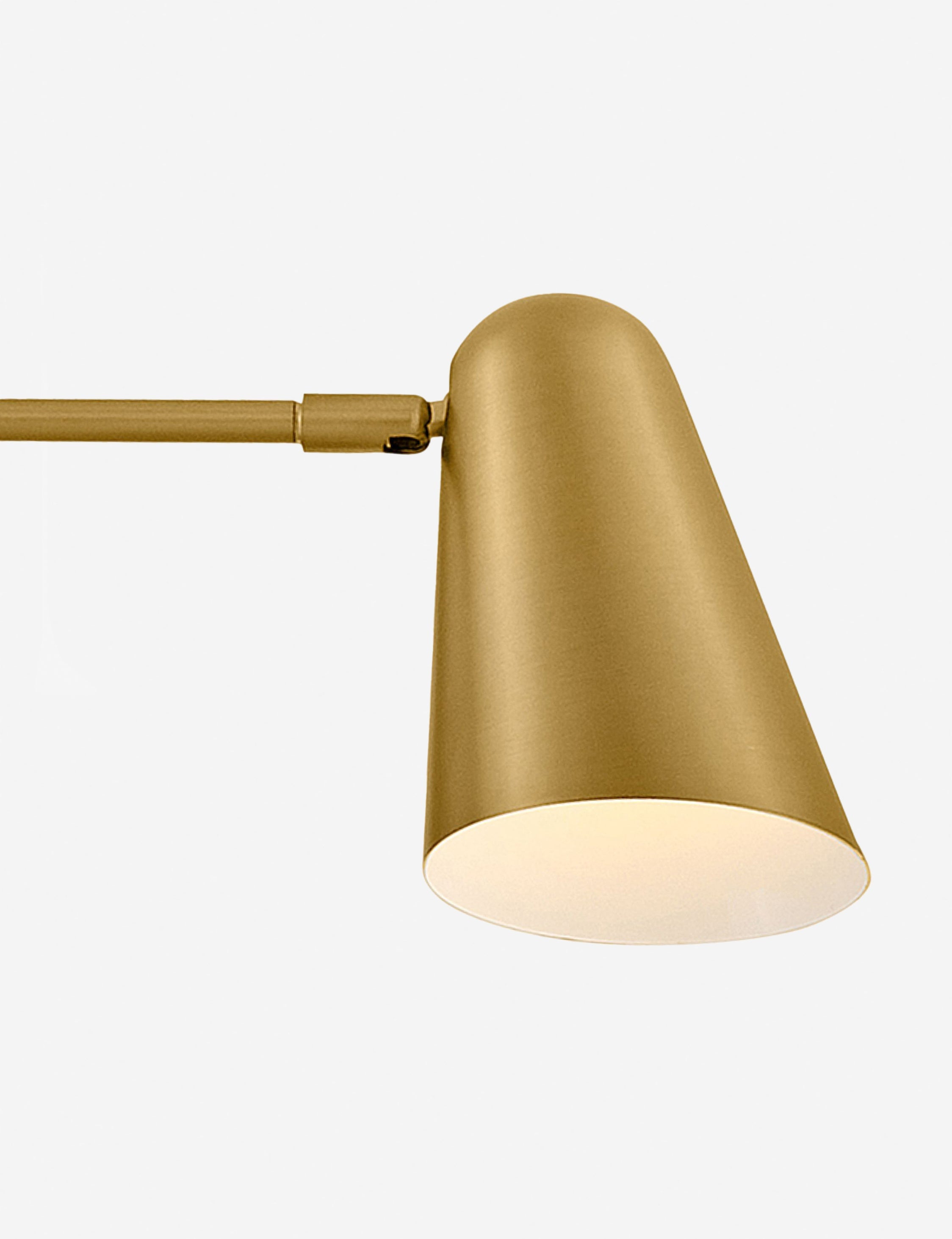 Lustre vintage Murray en laiton et laiton - Laiton et laiton
