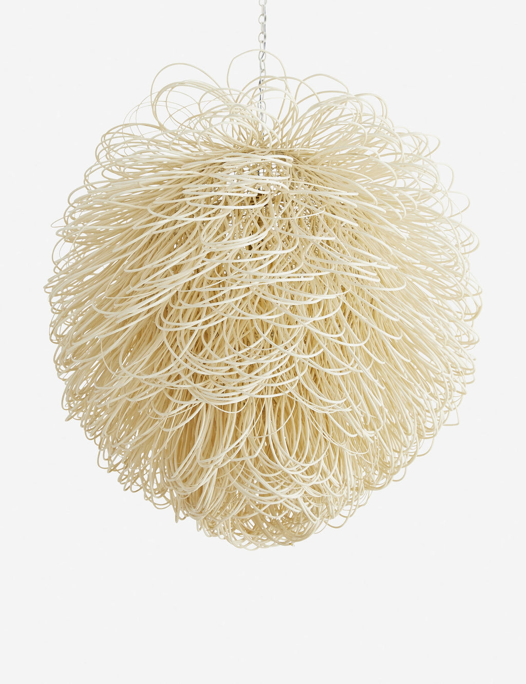 Lustre organique Jaxon en blanc - Blanc