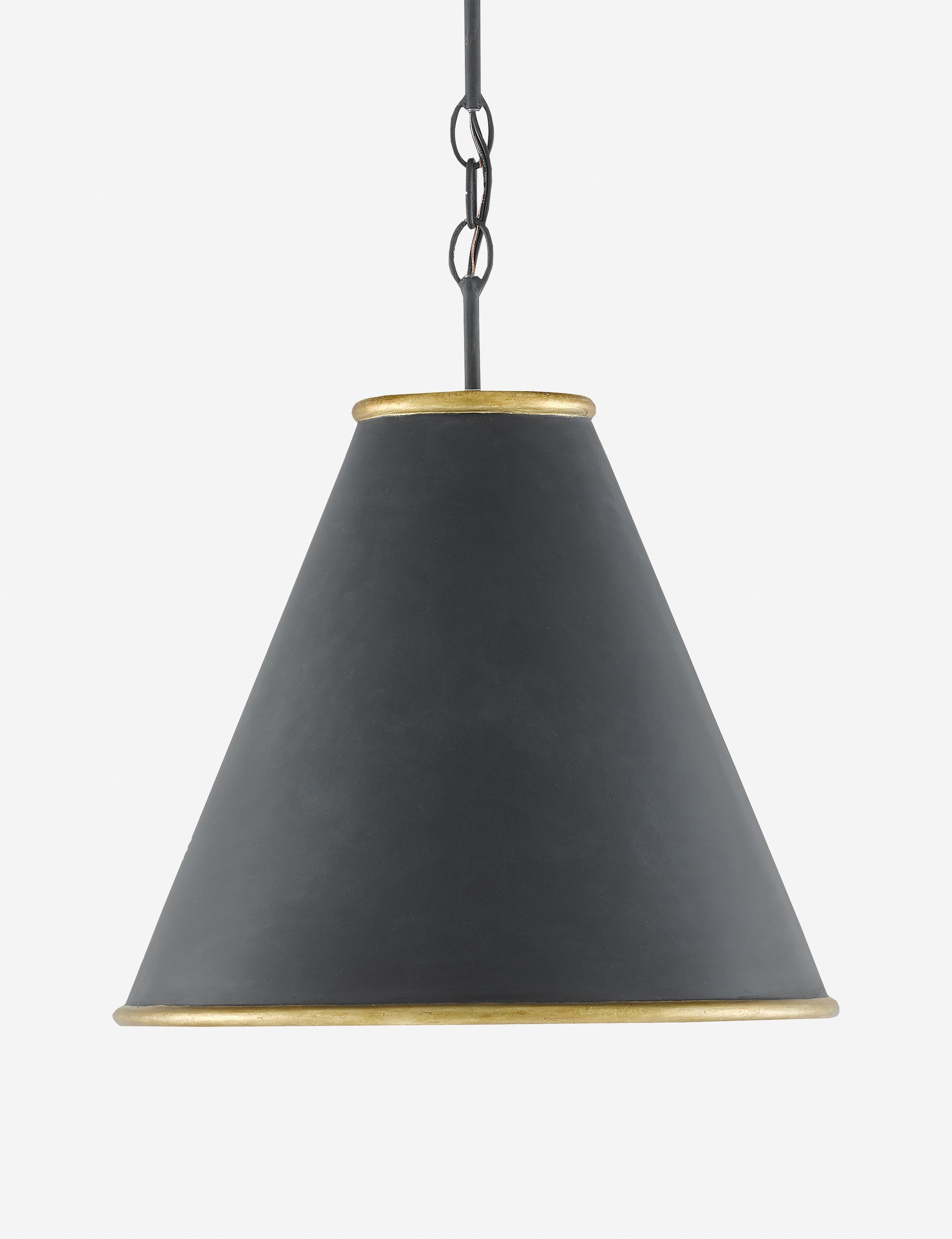 Suspension classique Tam en laiton et noir - Laiton et noir