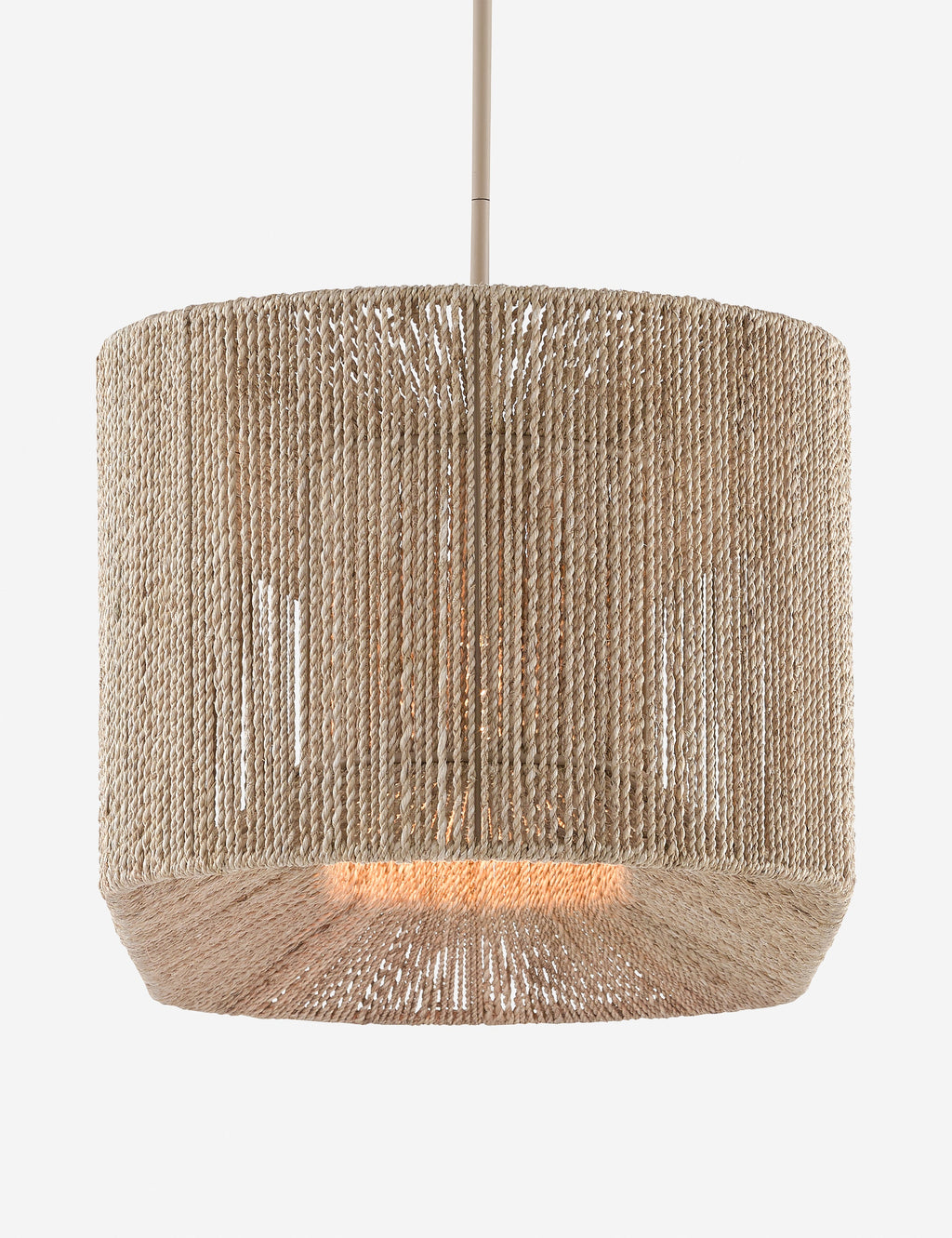Lustre bord de mer Peder en naturel corde, beige - Naturel corde, beige