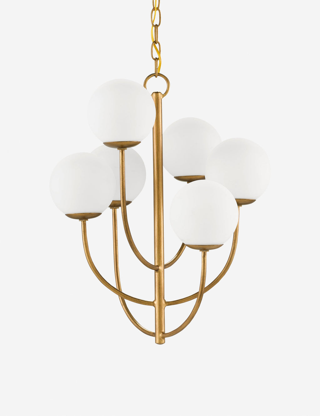 Lustre vintage Liefur en laiton - Laiton