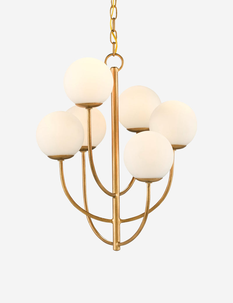 Lustre vintage Liefur en laiton - Laiton