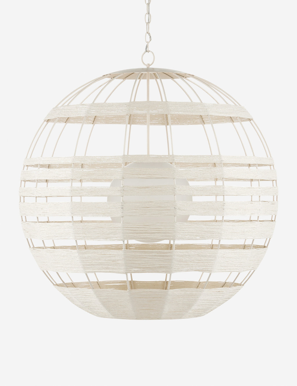 Suspension moderne Kenyon en vanilla, blanc - Vanilla, blanc