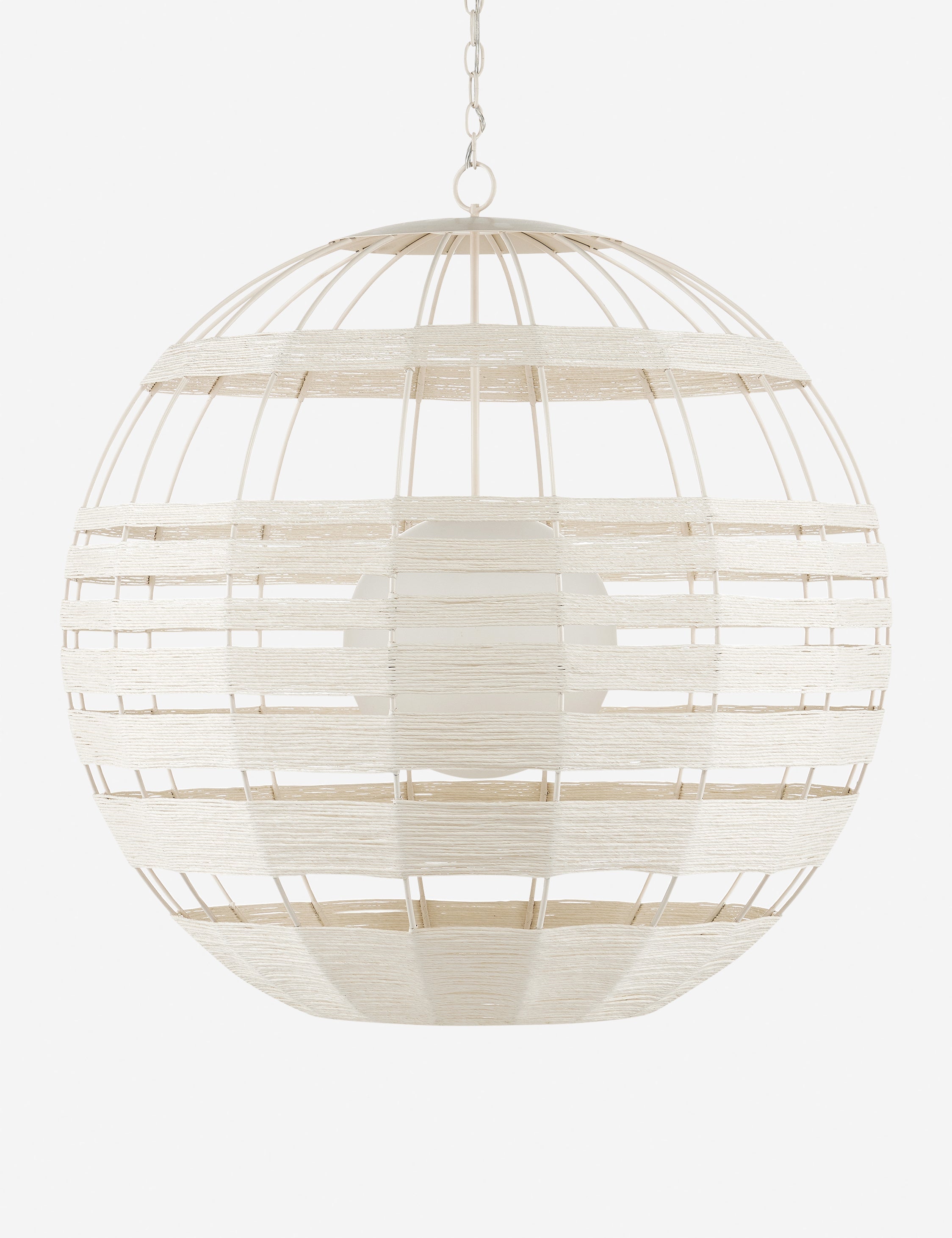 Suspension moderne Kenyon en vanilla, blanc - Vanilla, blanc