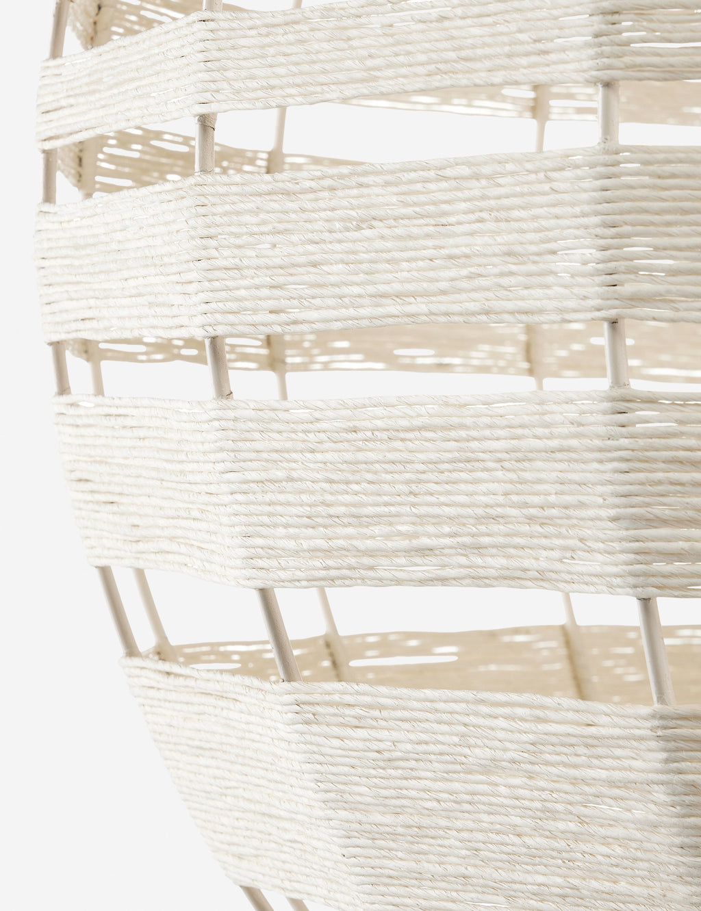 Suspension moderne Kenyon en vanilla, blanc - Vanilla, blanc