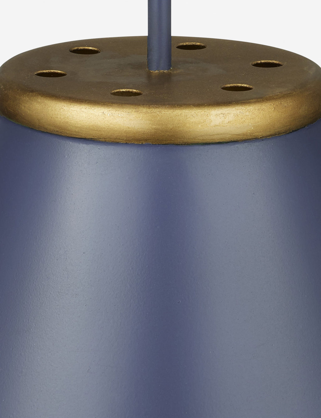 Suspension classique Tam en laiton et bleu - Laiton et bleu