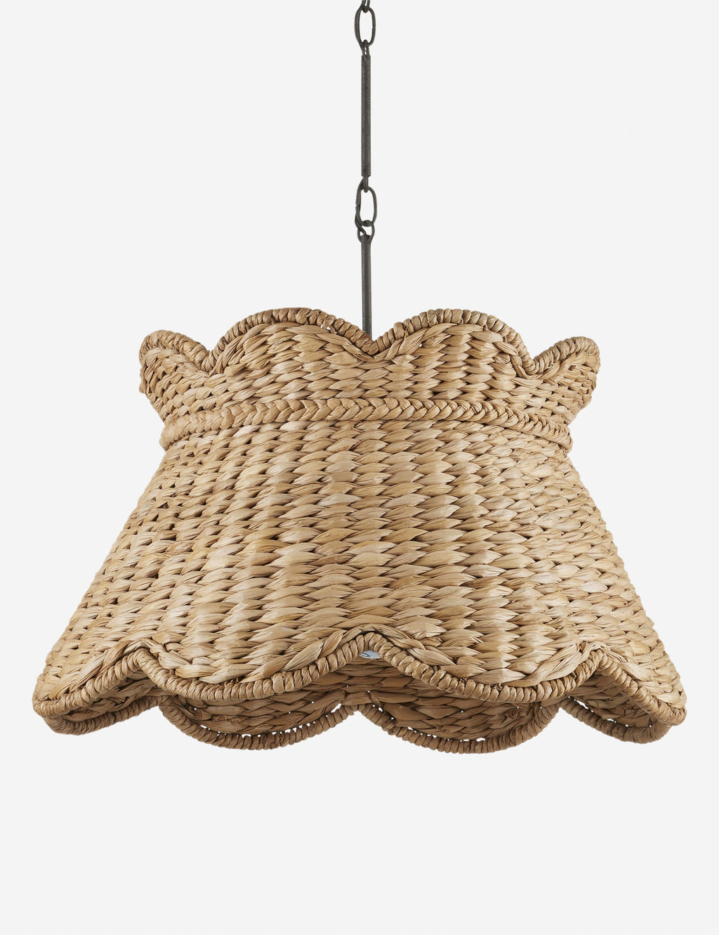 Suspension bord de mer Dempsey en naturel water hyacinth