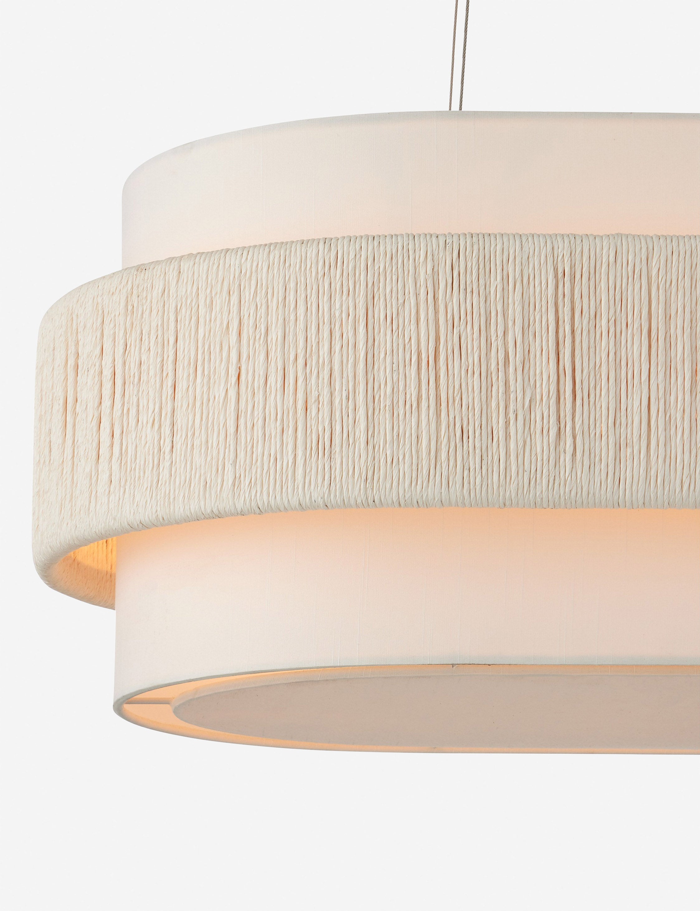 Lustre moderne Alaric en kraft papier twine