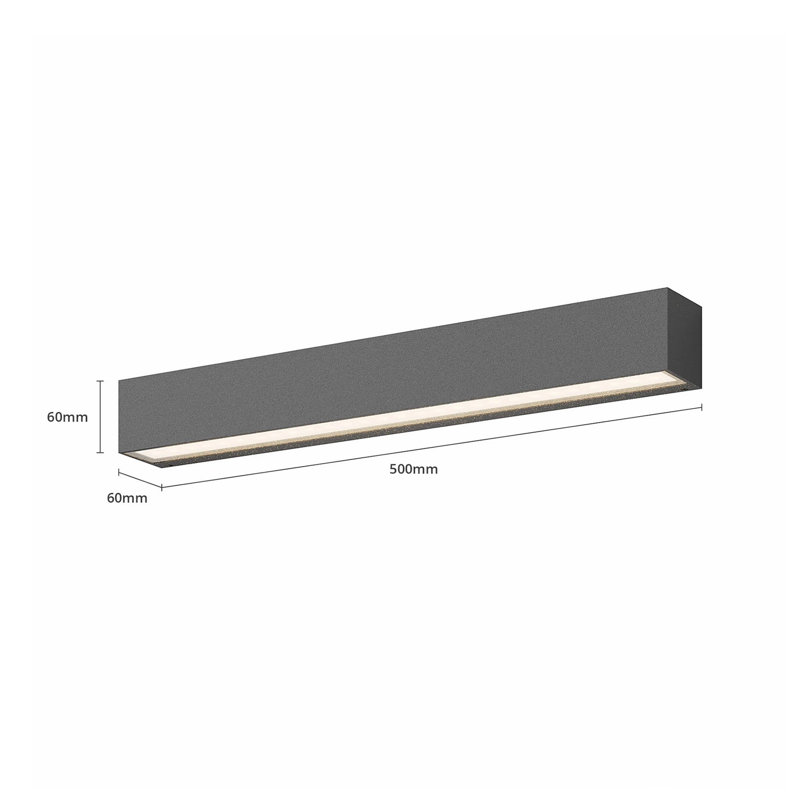 Applique Extérieur LED Linéaire Double Faisceau