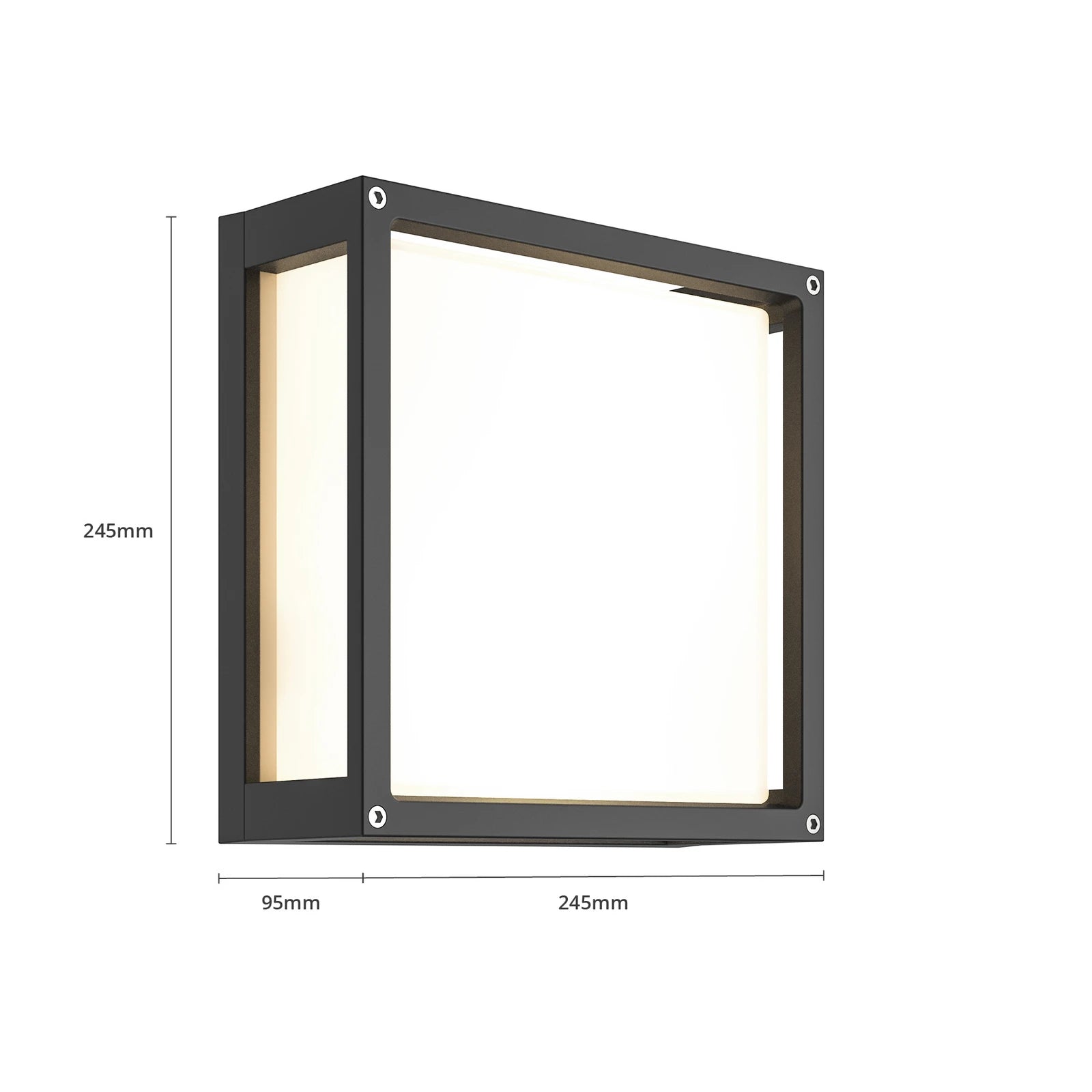 Applique Extérieur Carrée