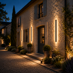 Applique Murale Extérieur LED Étanche en Métal Noir
