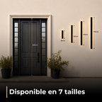 Applique Murale Extérieur LED Étanche en Métal Noir
