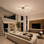 Plafonnier LED Design Triple Anneau