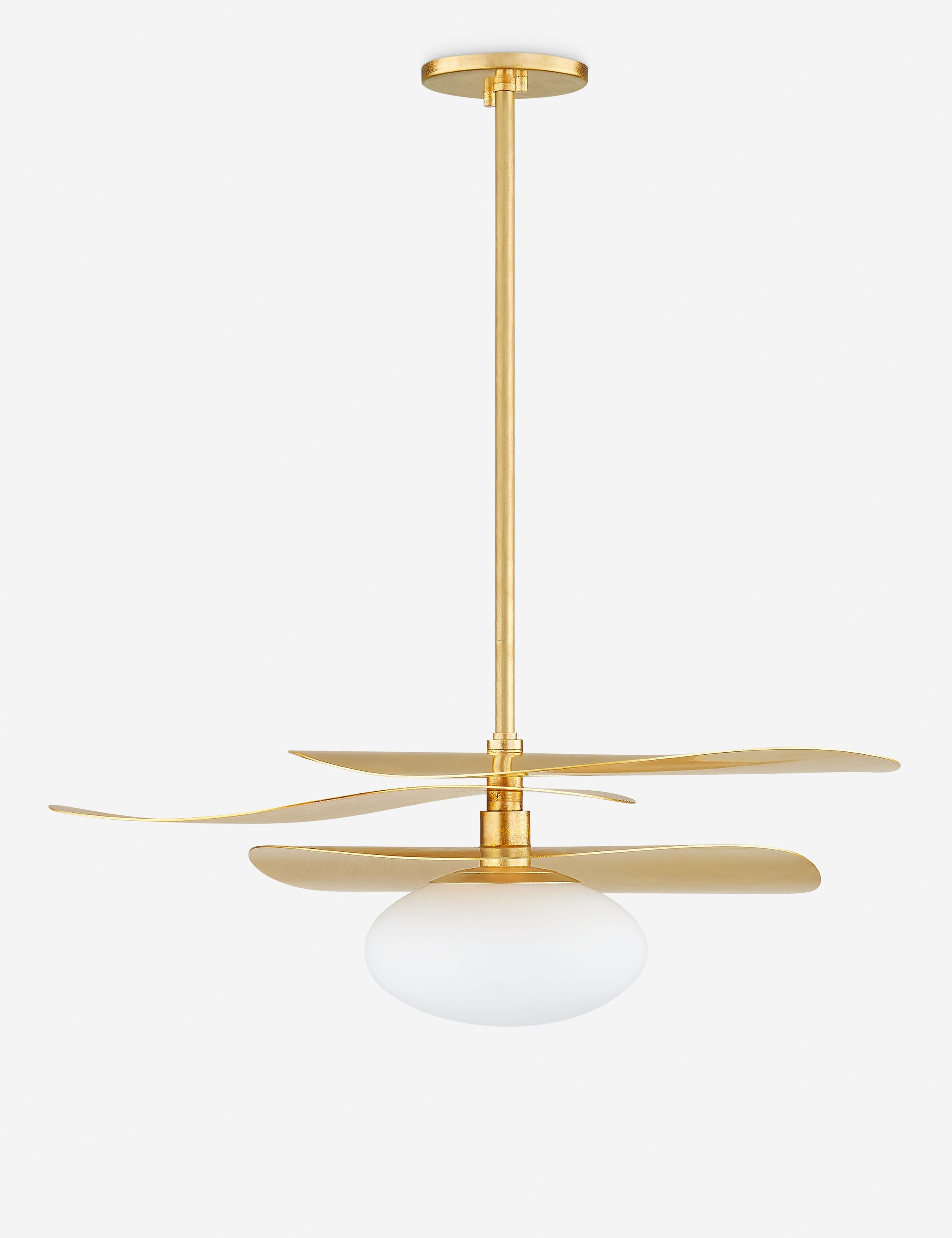Suspension vintage River en feuille d'or vintage - Feuille d'or vintage