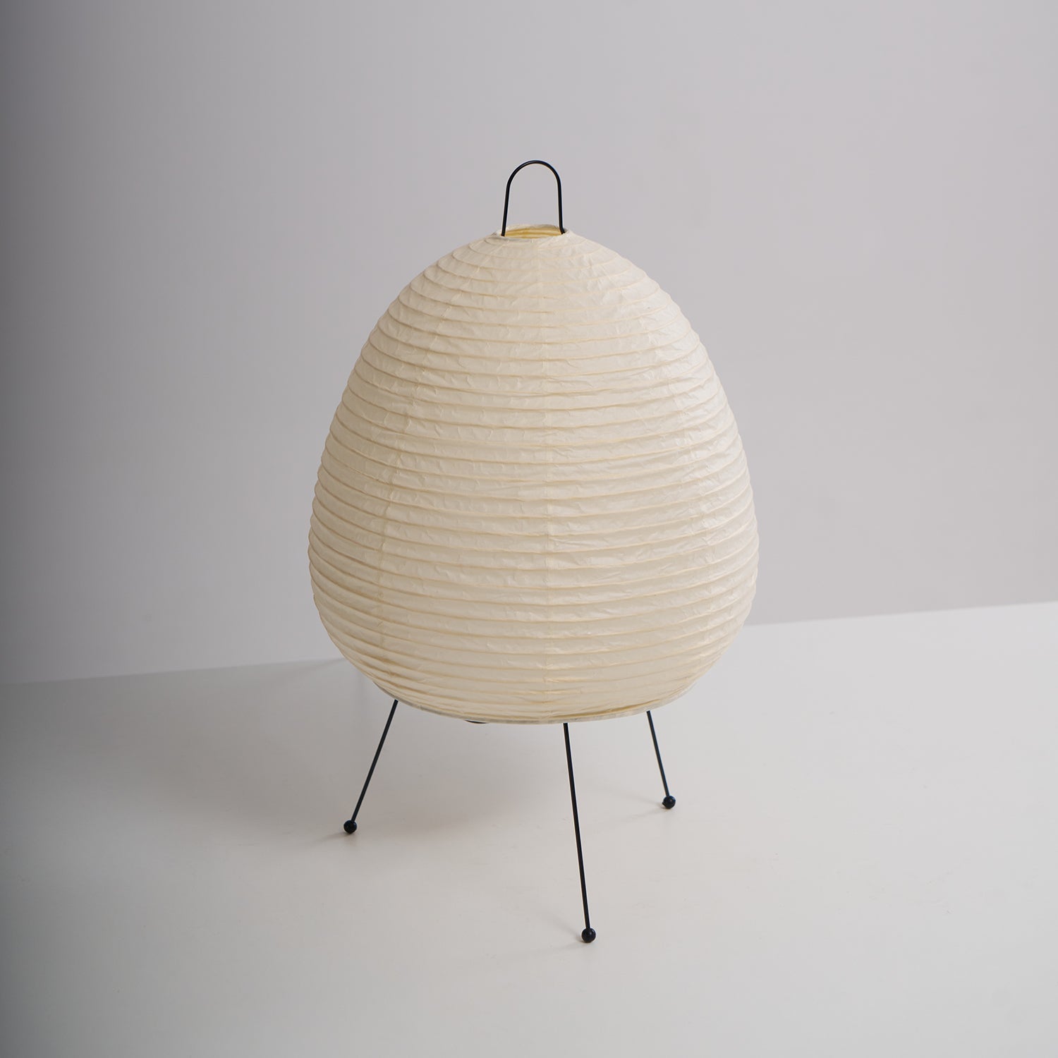 Lampe à poser moderne Fleming en papier Blanc