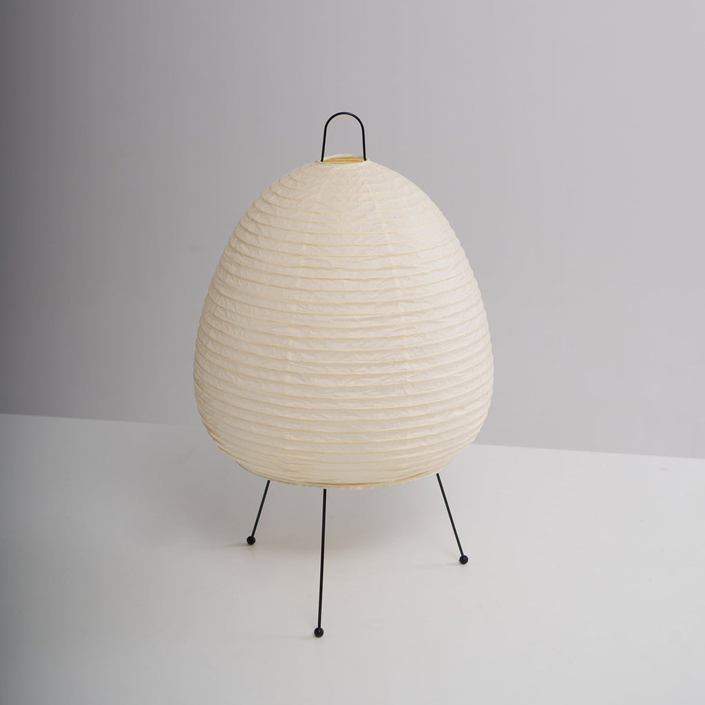 Lampe à poser moderne Fleming en papier Blanc