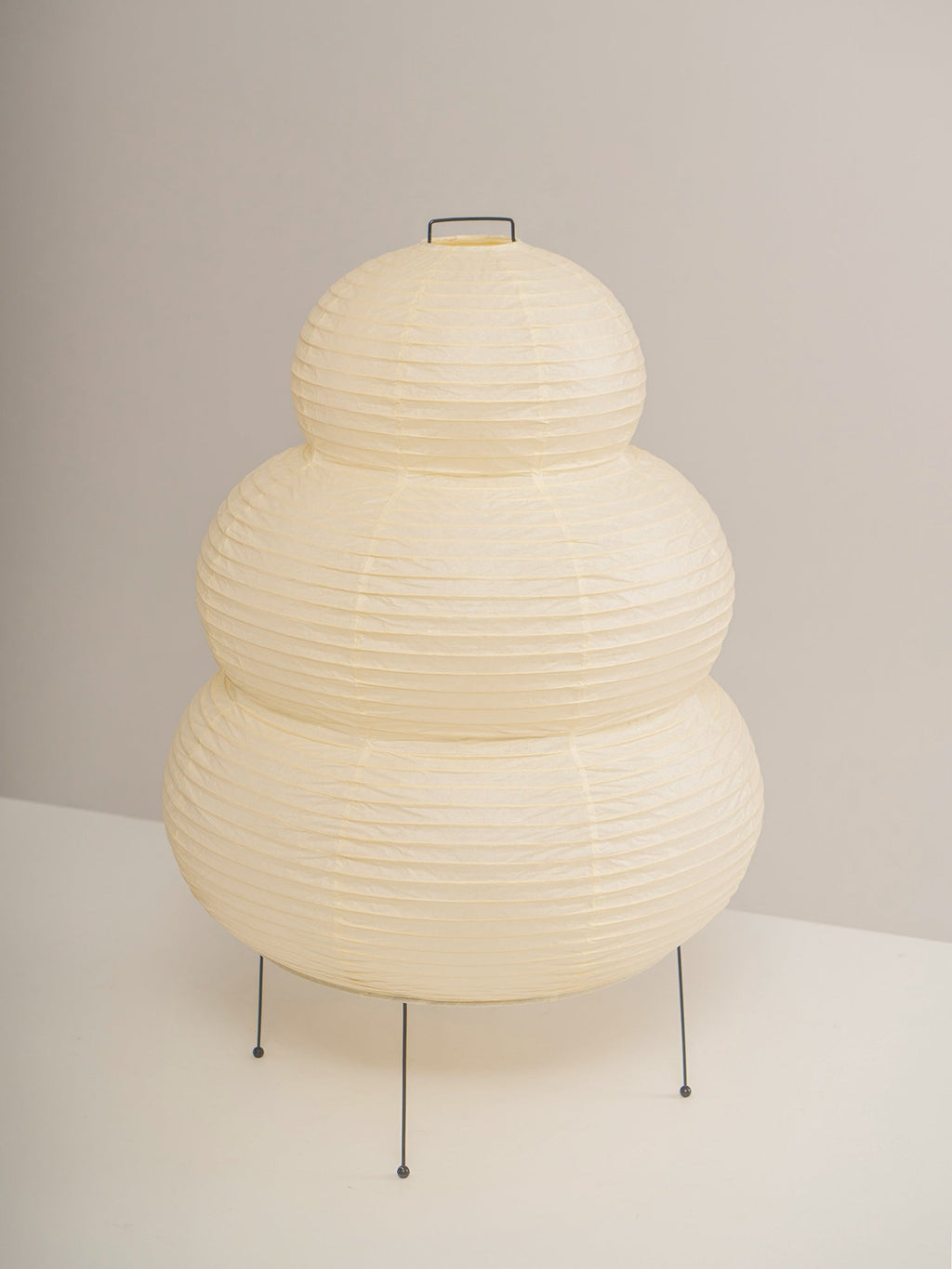 Lampe à poser moderne Fleming en papier Blanc